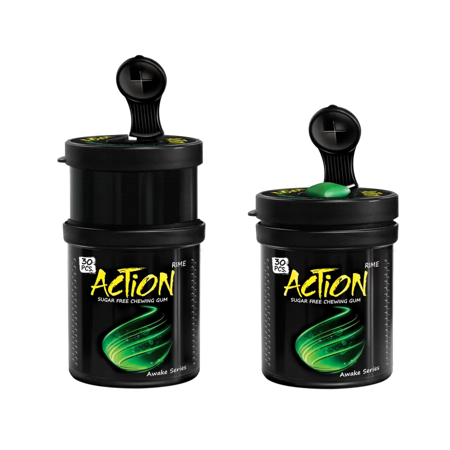 Action Chewing Gum-Awake(30 x Box) – Cool Mint