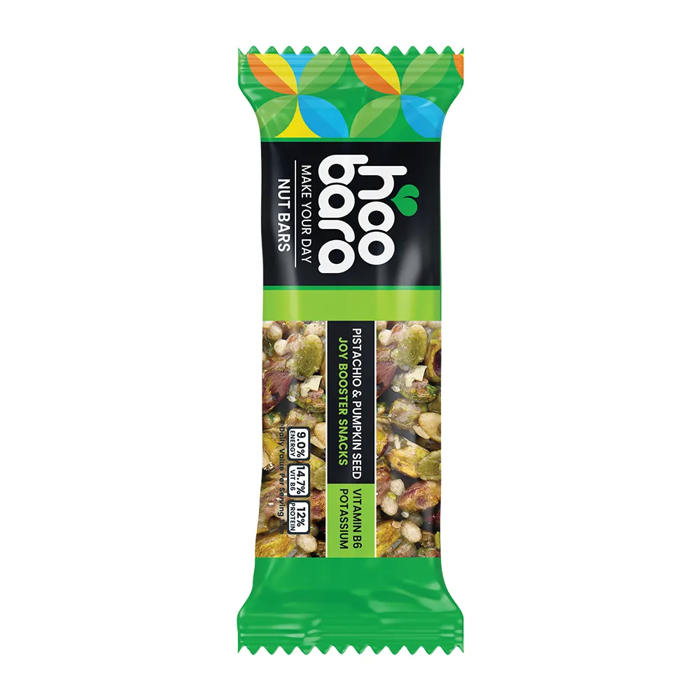 Hoobara Pistachio & Pumpkin Seed Nut Bar