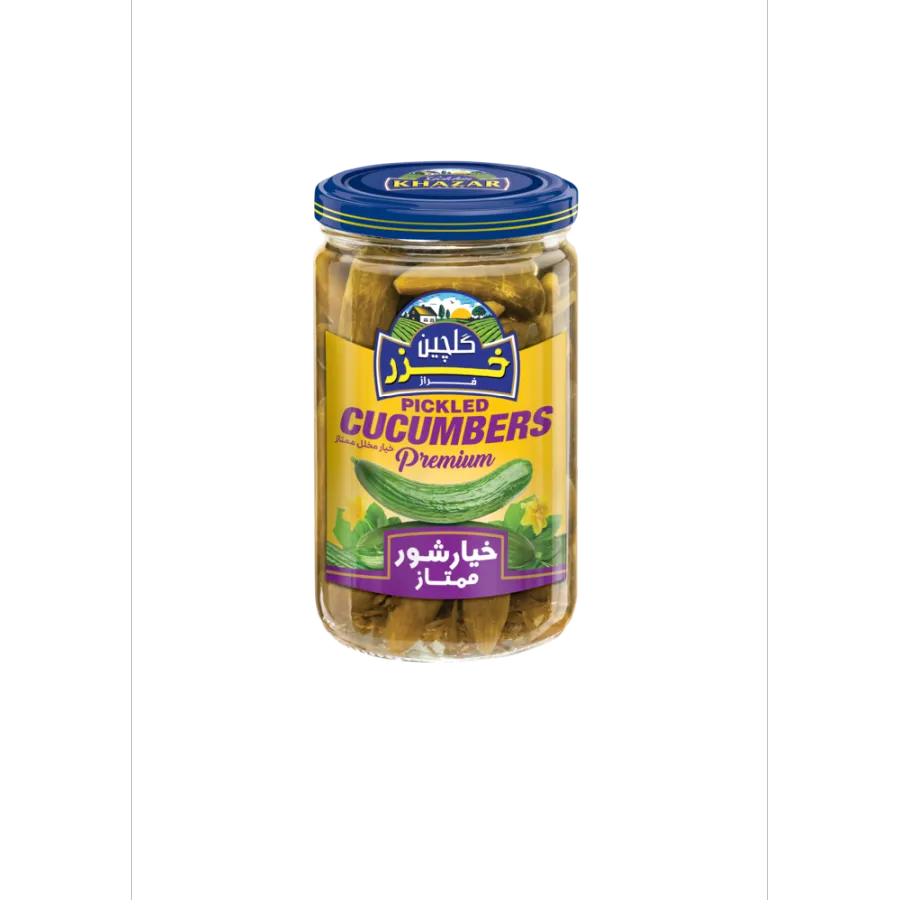 Premium Pickled Cucmbers Golchin Khazar