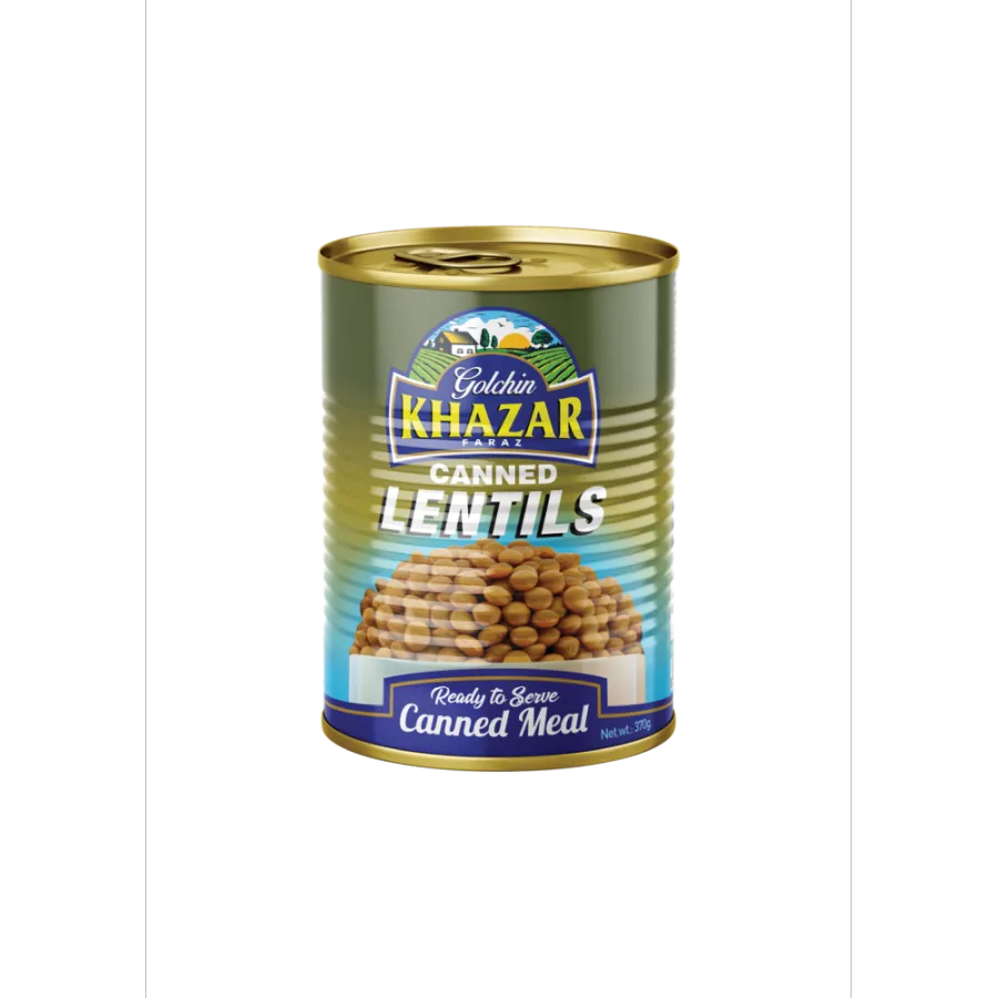 Canned Lentils Golchin Khazar
