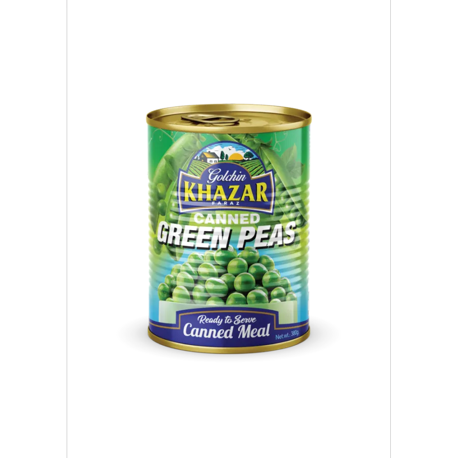Canned Green Peas Golchin Khazar
