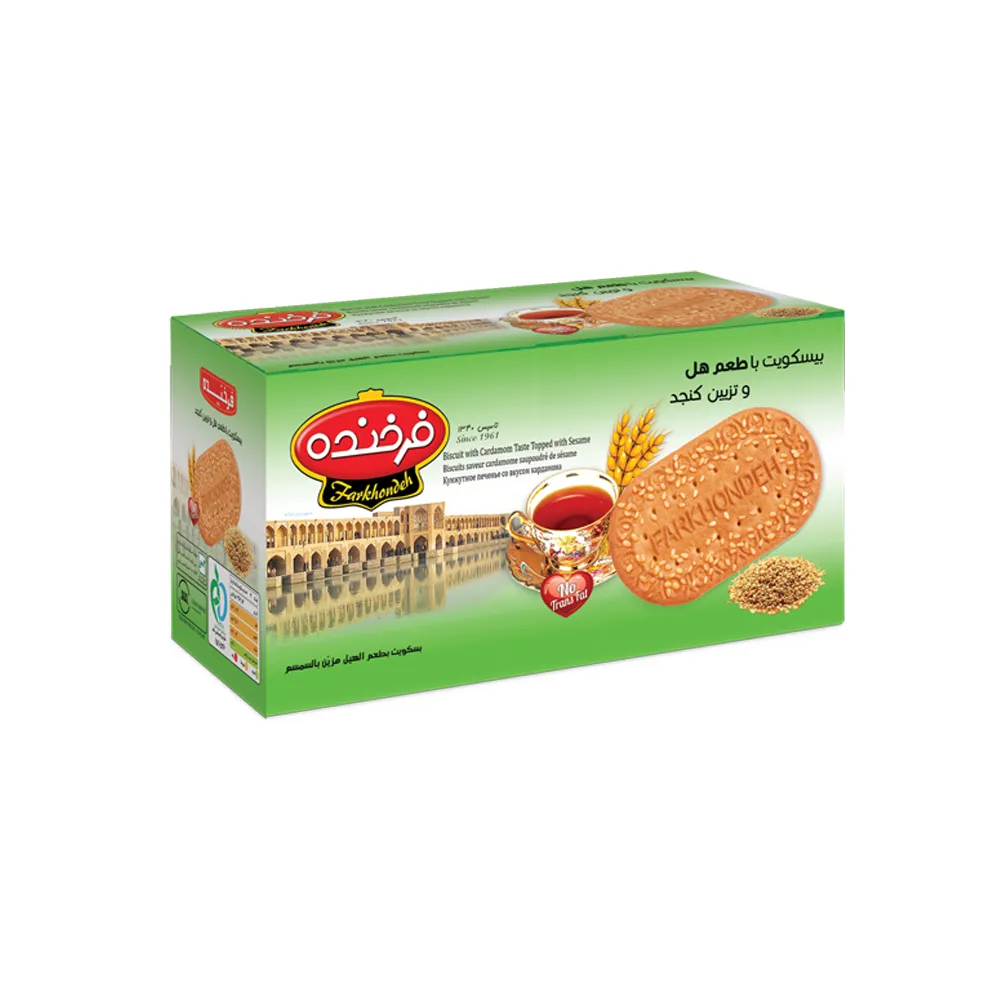 Biscuit with Cardamom Taste Topped with Sesame Farkhondeh 850g