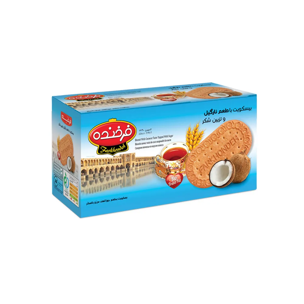 Biscuit with Coconut Taste Topped with Sugar Farkhondeh 900g