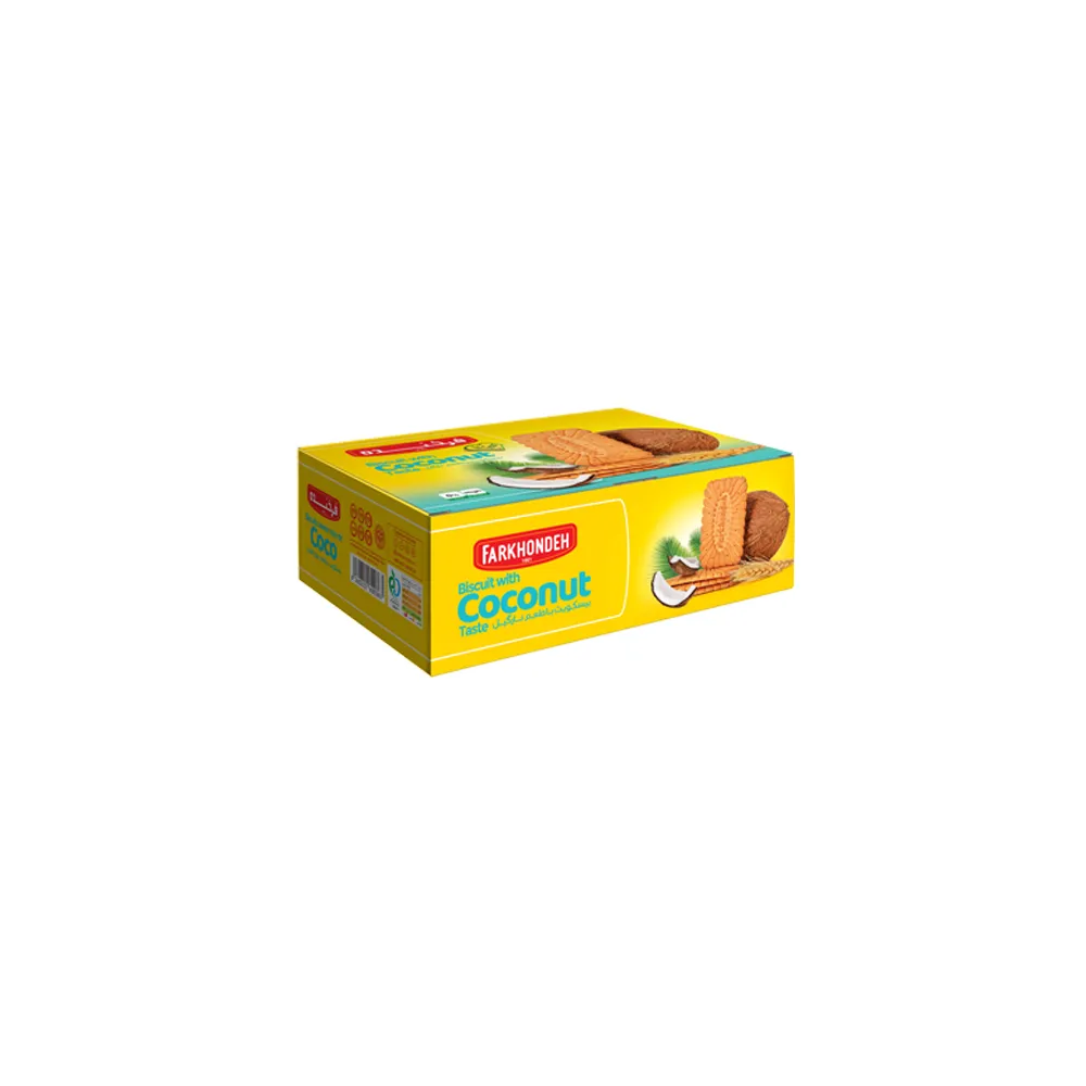 Biscuit with Coconut Taste Topped with Sugar Farkhondeh 1730g