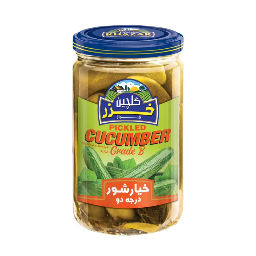 Pickled Cucmbers Grade B Golchin Khazar
