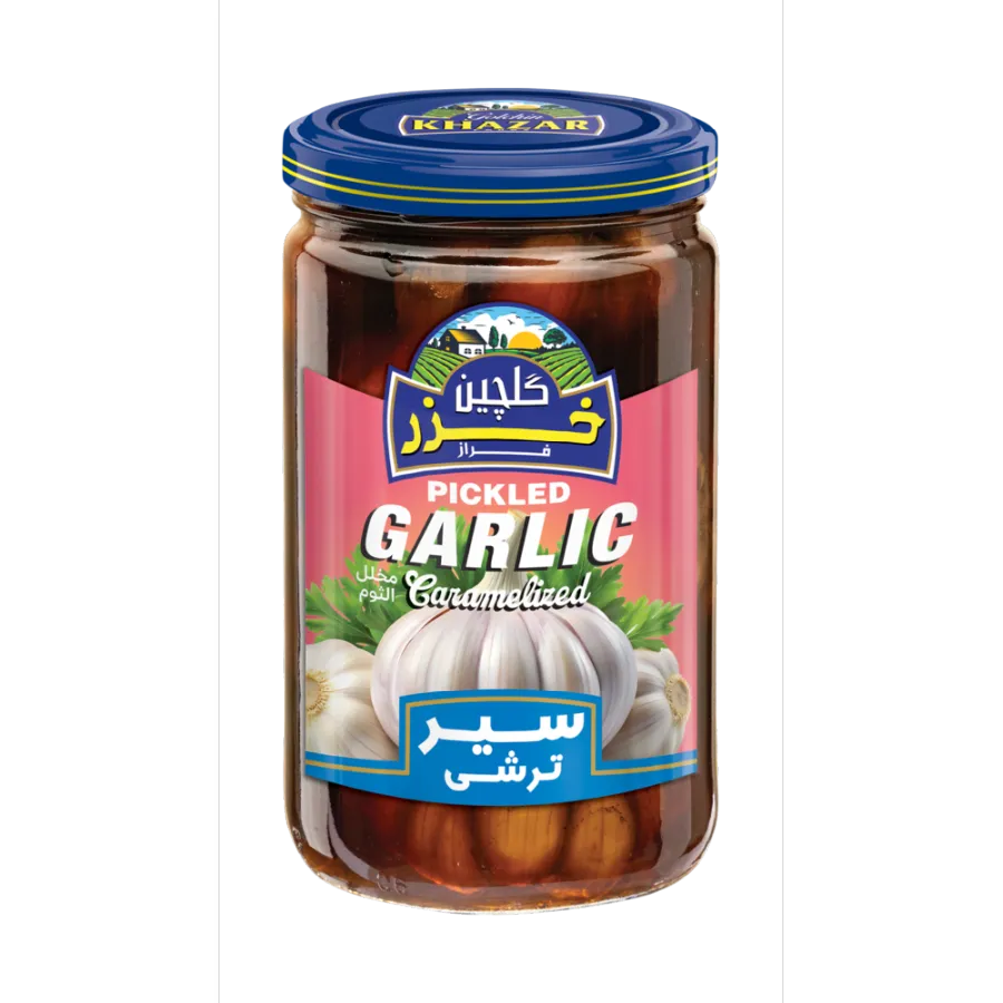 Caramelized Pickled Garlic