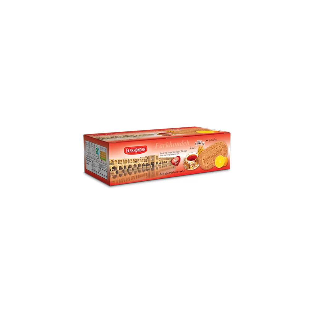 Biscuit with Orange Taste Topped with sugar Farkhondeh 450g