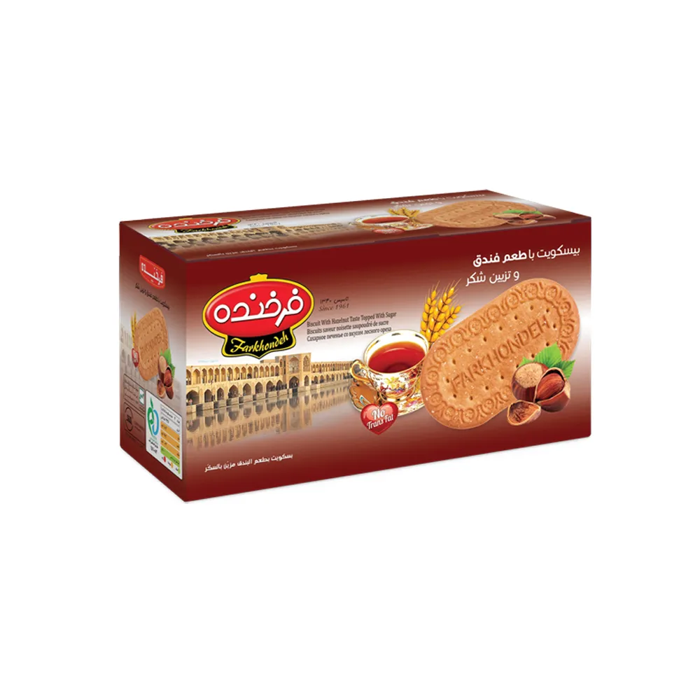 Biscuit with Hazelnut Taste Topped with Sugar Farkhondeh 900g
