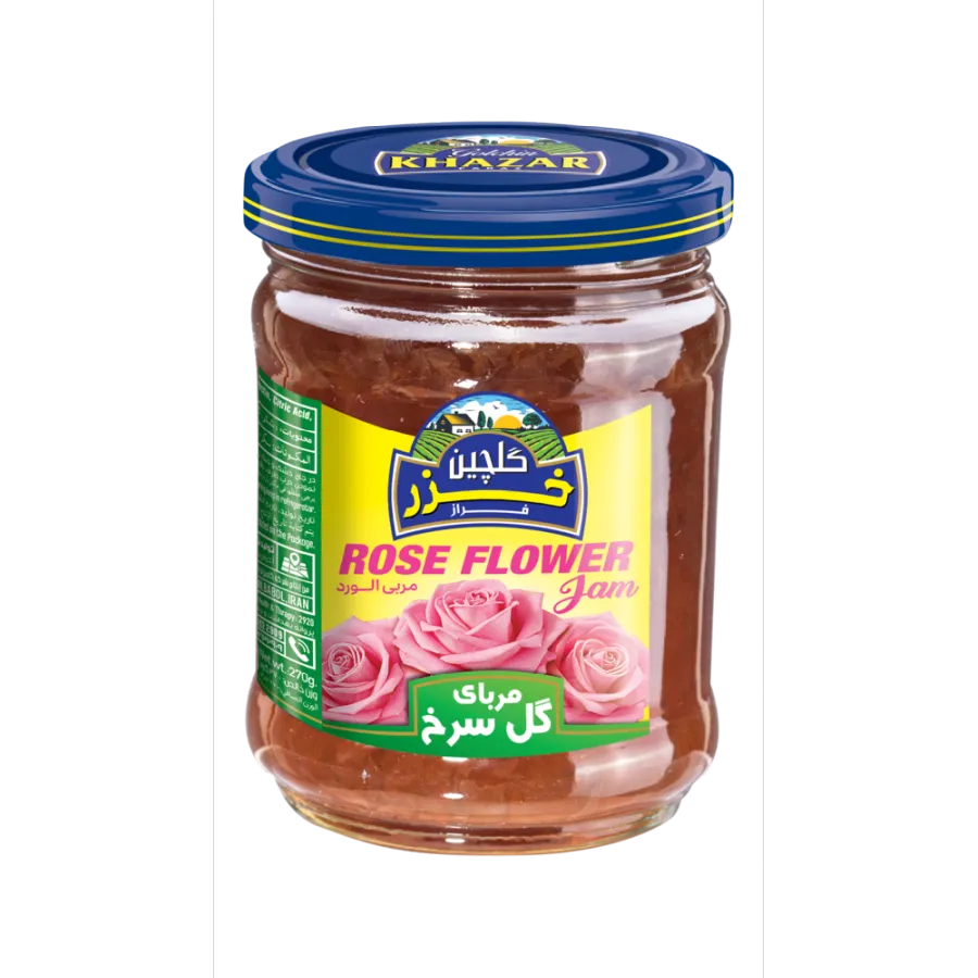 Rose Flower Jam Golchin Khazar