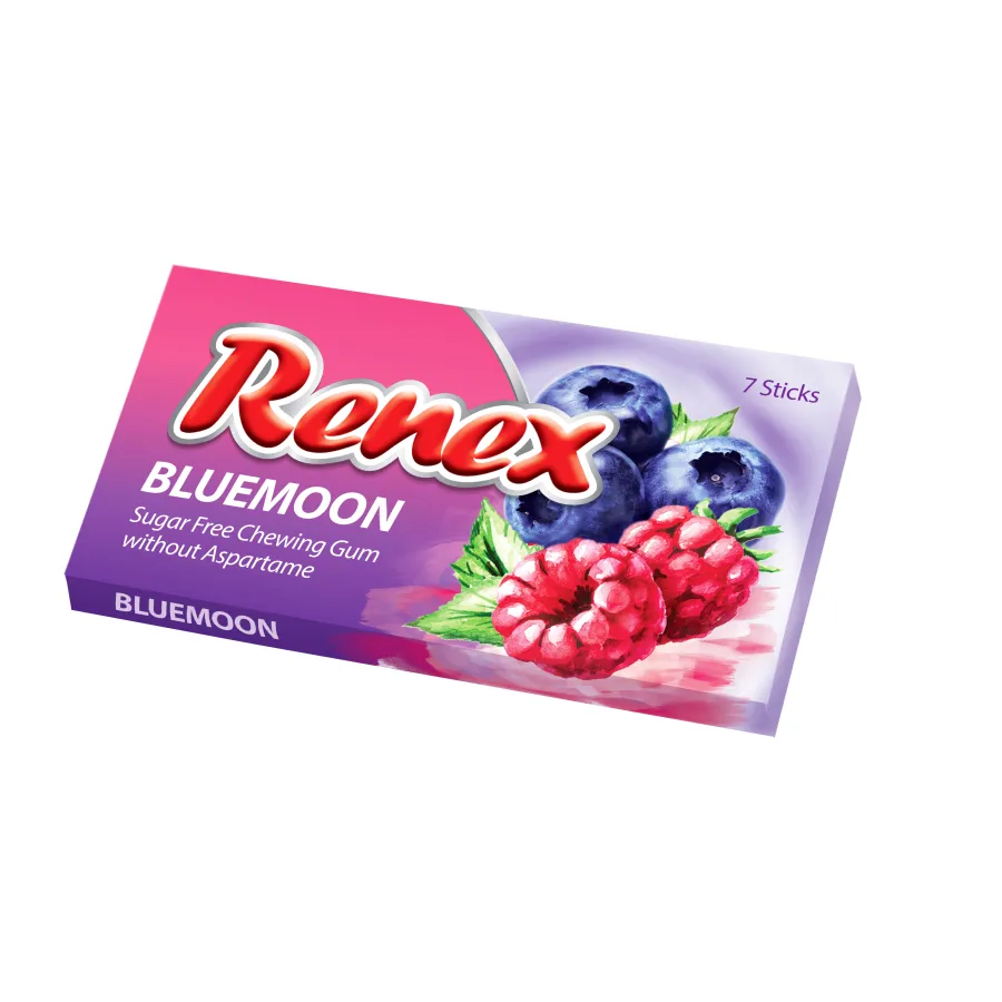 Renex Chewing Gum (7 x Mini stick) – Mix Berry