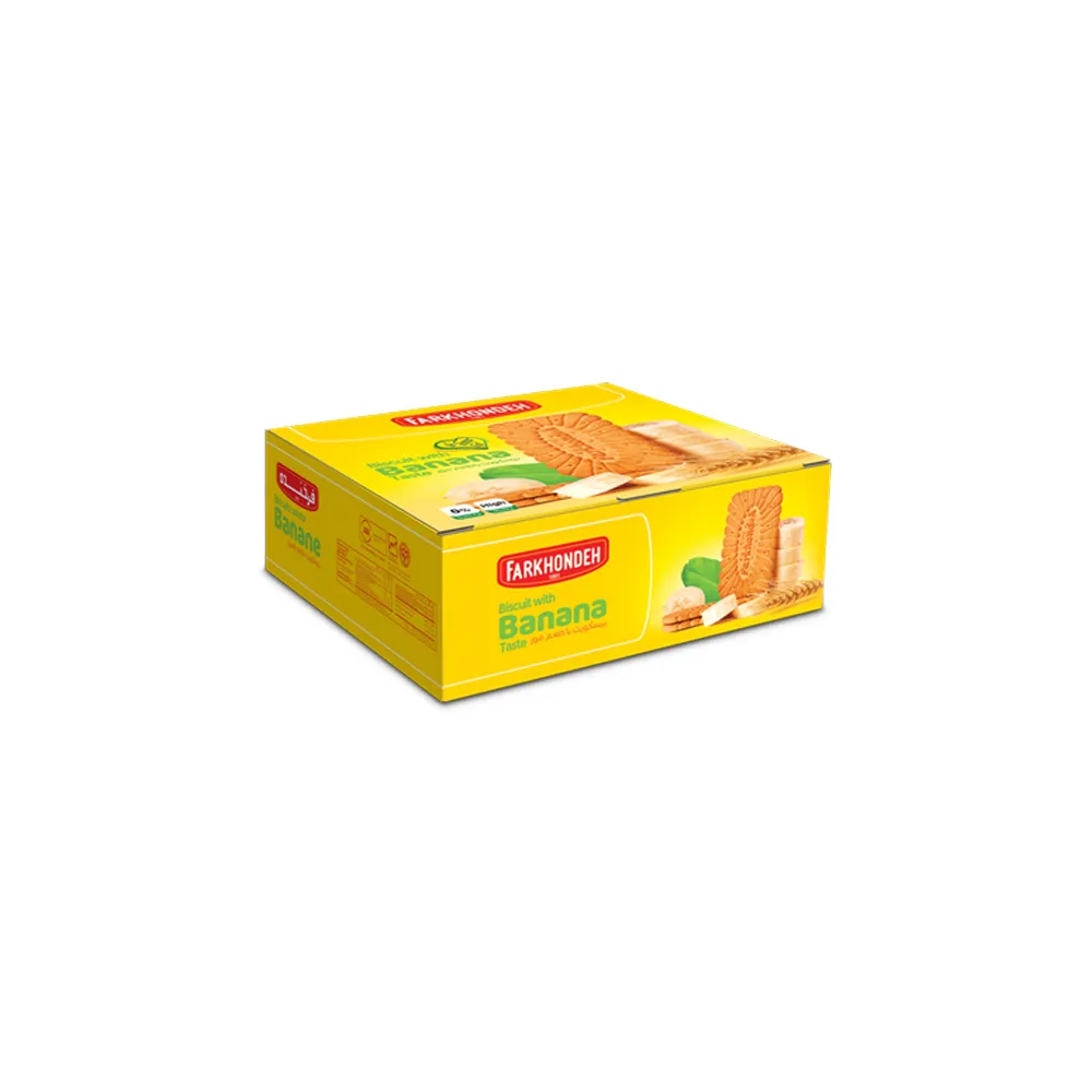 Biscuit with Banana Taste Topped with Sugar Farkhondeh 750g
