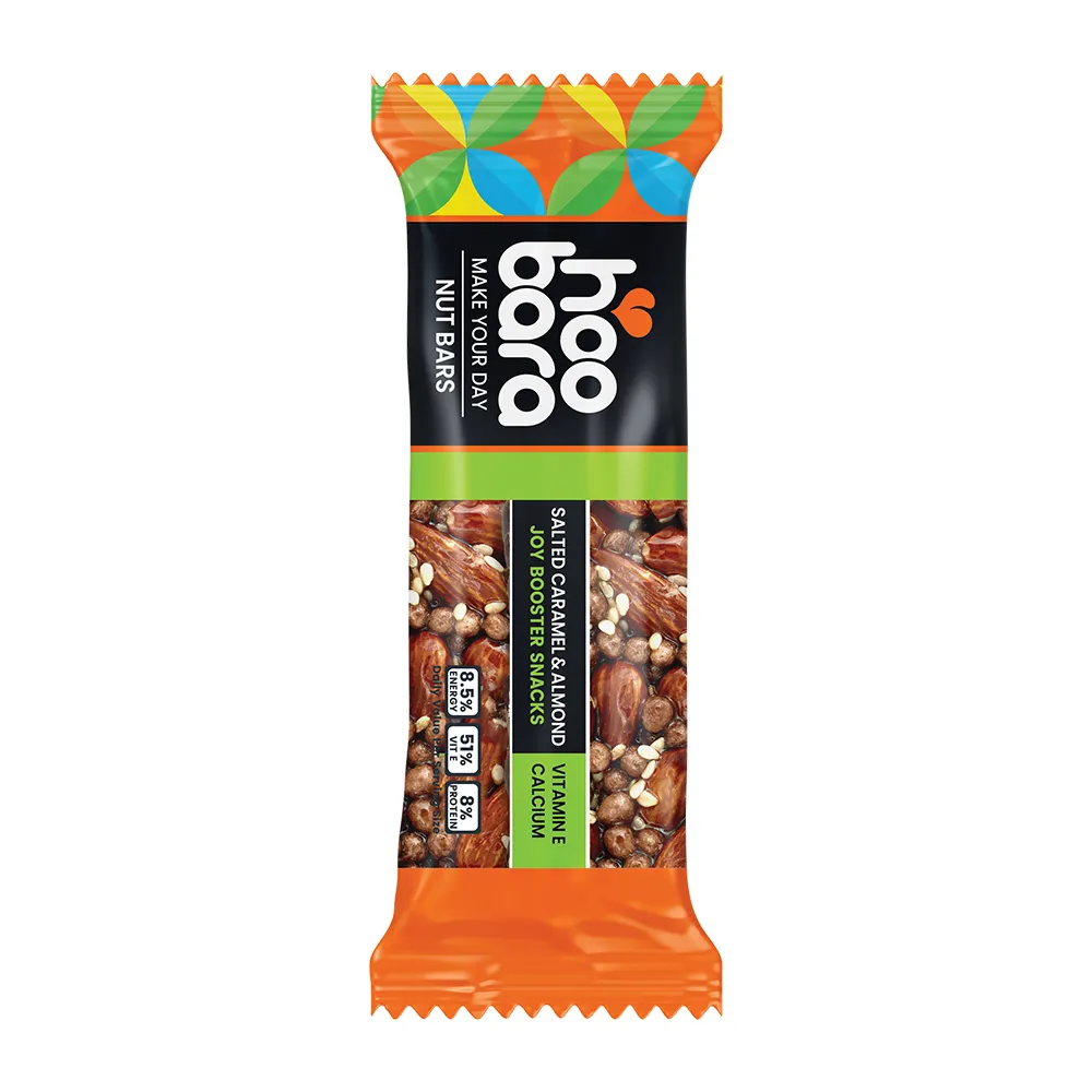 Hoobara Salted Caramel & Almond Nut Bar