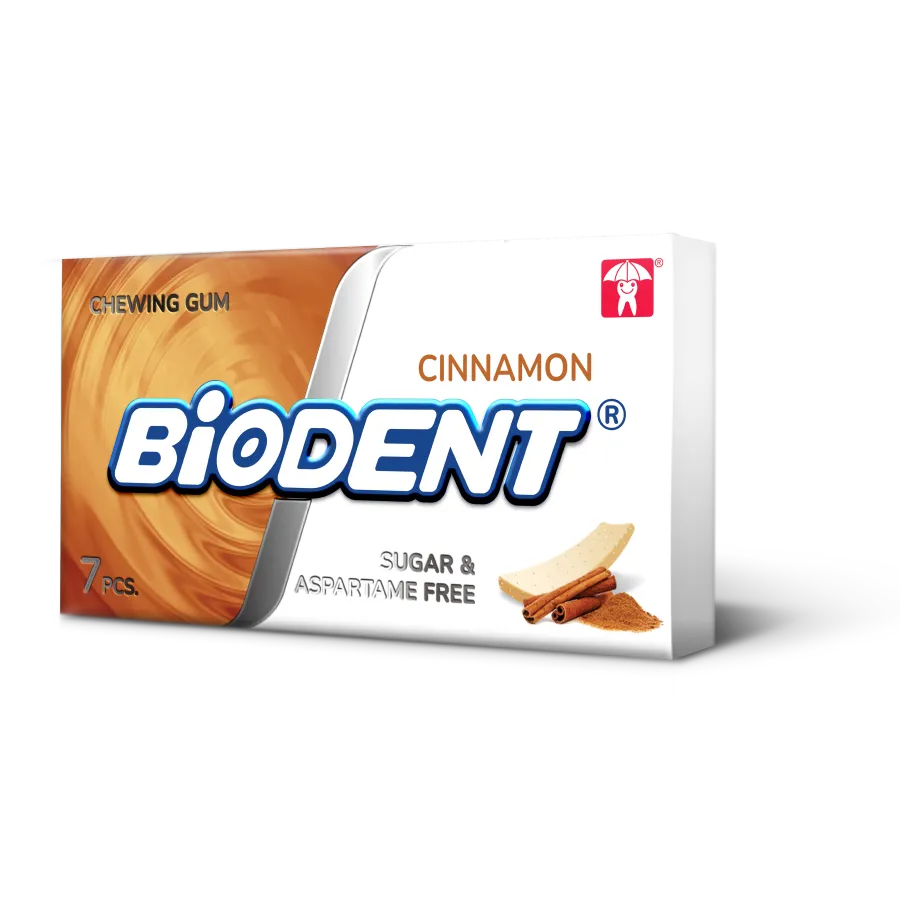 Biodent Chewing Gum (7 x Mini stick) – Cinnamon