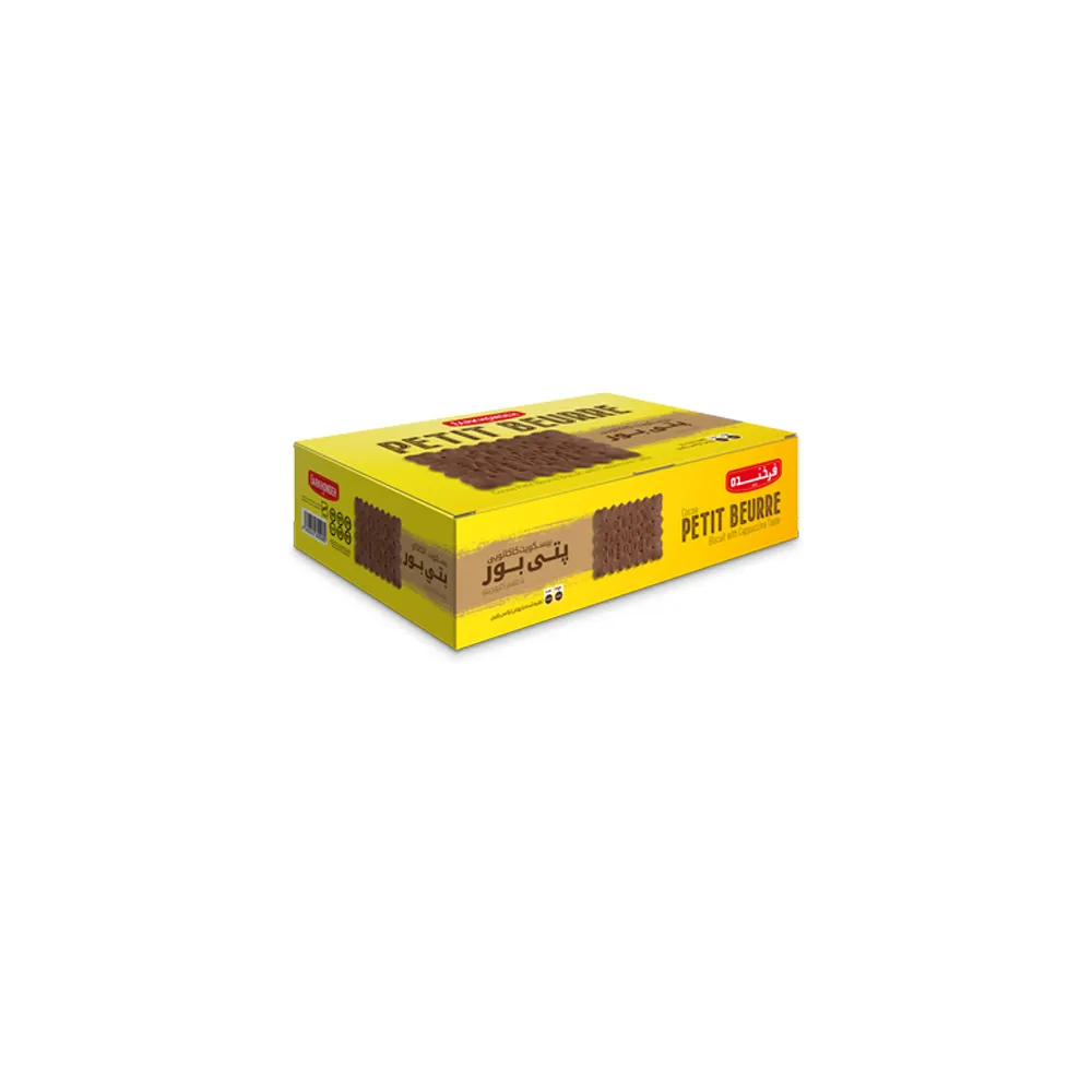 Cocoa Petit Beurre Biscuit with Cappuccino Taste Farkhondeh 520g