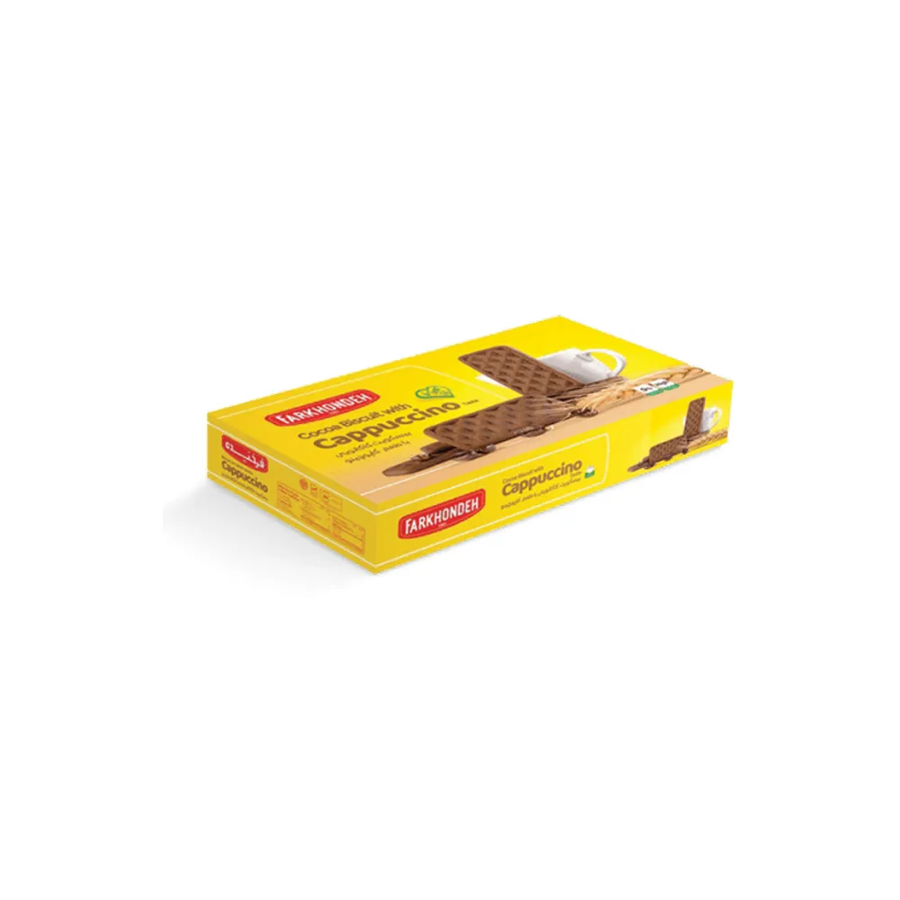 Cocoa Biscuit with Cappuccino Taste Farkhondeh 620g