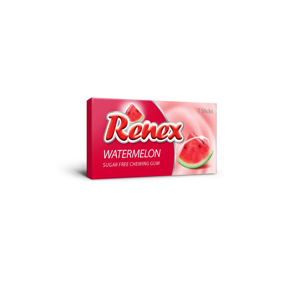 Renex Chewing Gum (7 x Mini stick) – Watermelon