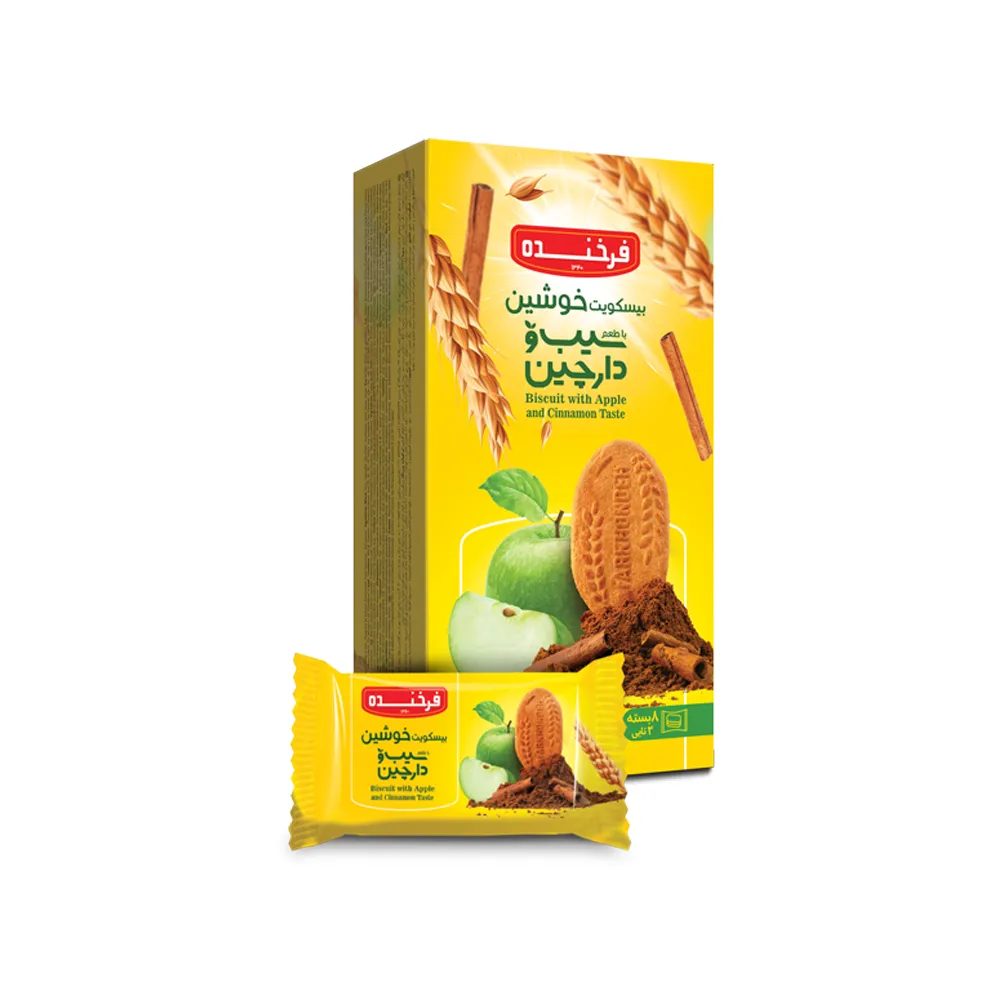 Biscuit with Apple and Cinnamon Taste Farkhondeh 215g