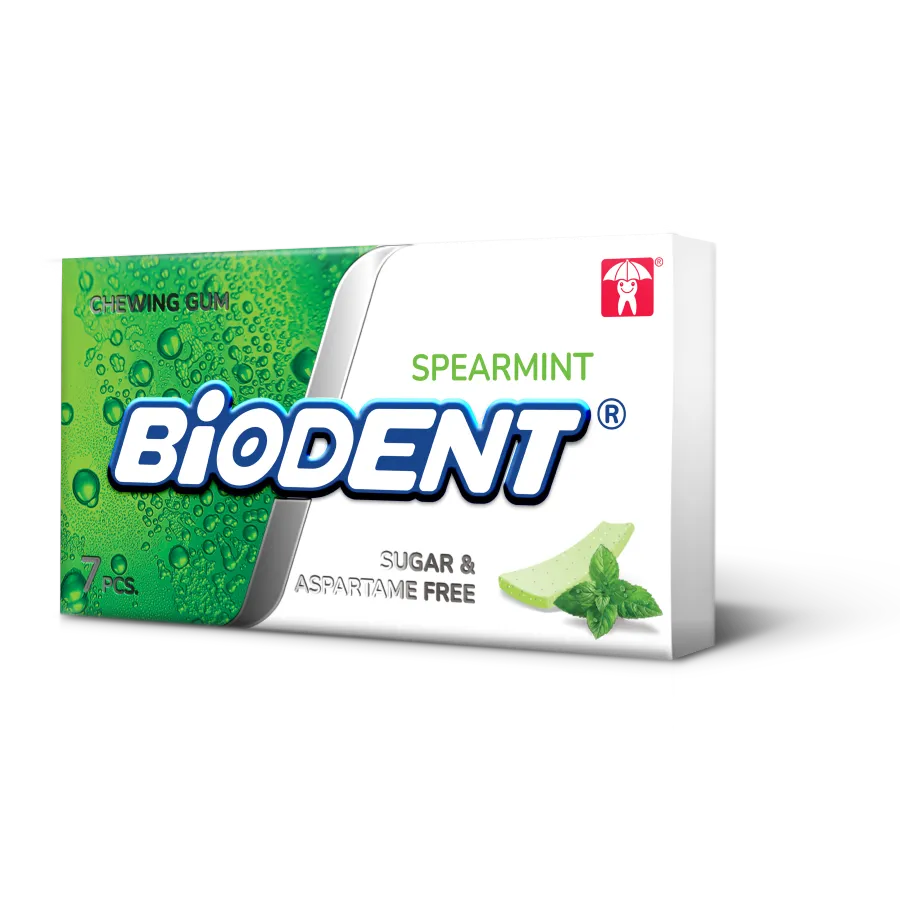 Biodent Chewing Gum (7 x Mini stick) – Spearmint