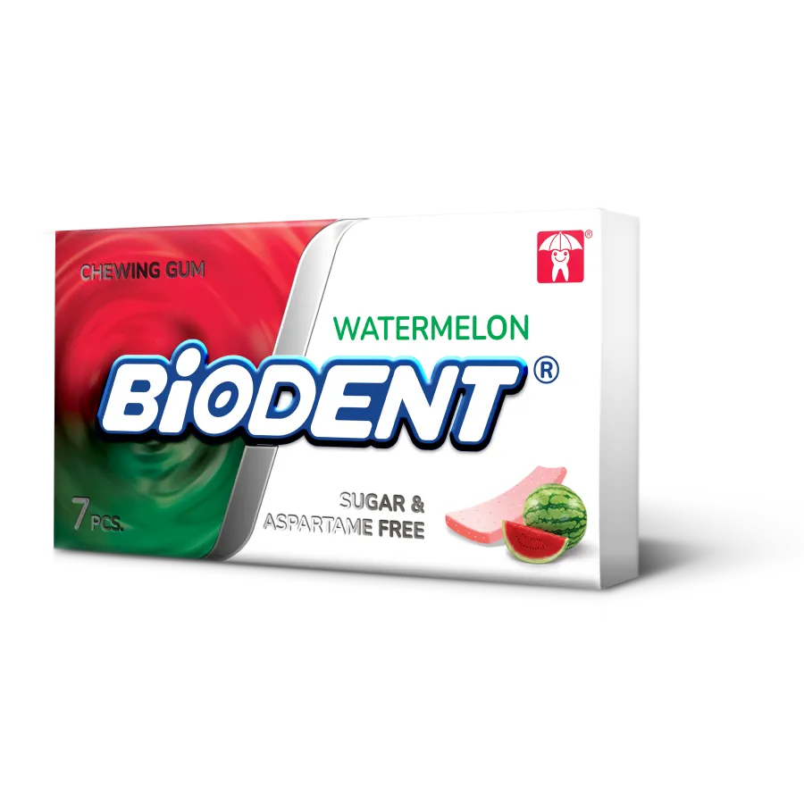 Biodent Chewing Gum (7 x Mini stick) – Watermelon