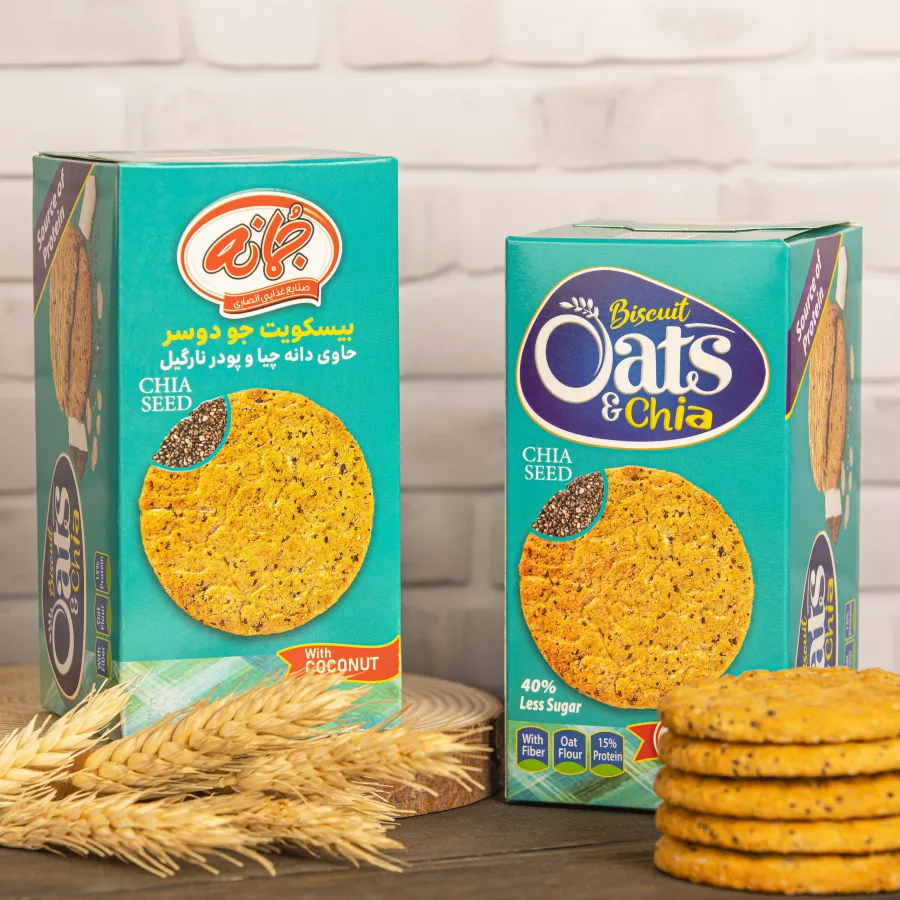 Biscuit Oats and Chia Seed Jomaneh