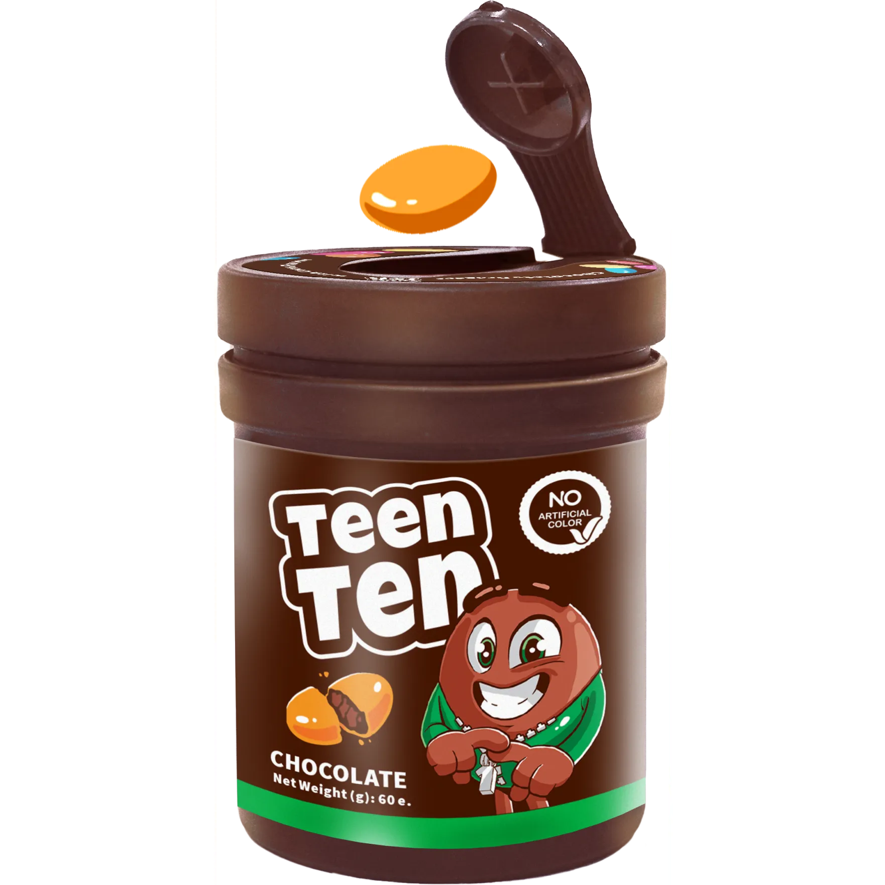 Teen Ten Chocolate Dragee (60 gr) – Chocolate