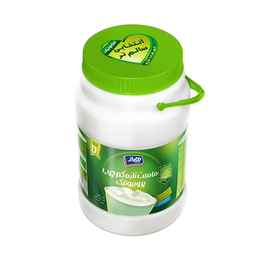 Low-Fat Probiotic Yogurt Enriched with Vitamin D3 Haraz