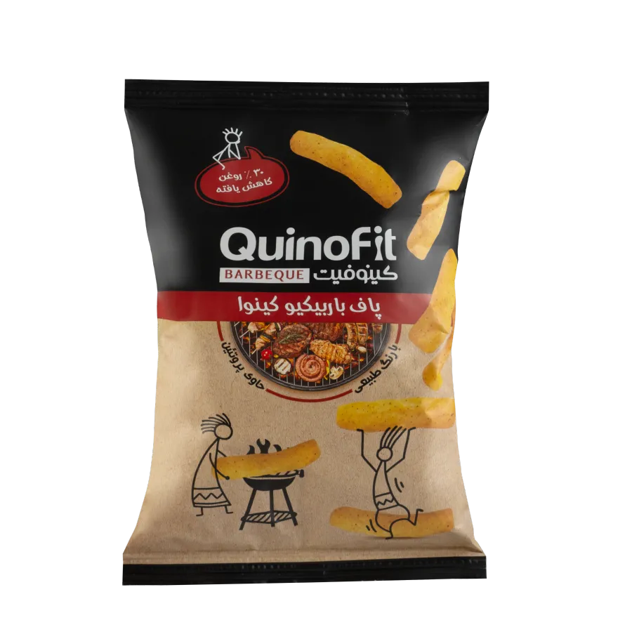 Quinoa Barbeque Puffs Quinofit