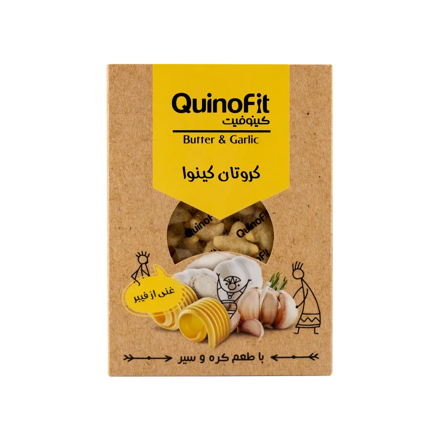Quinoa Butter & Garlic Croutons Quinofit