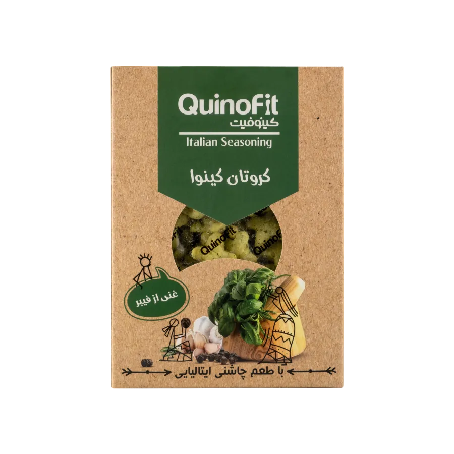Quinoa Croutons with Italian Seasoning Quinofit
